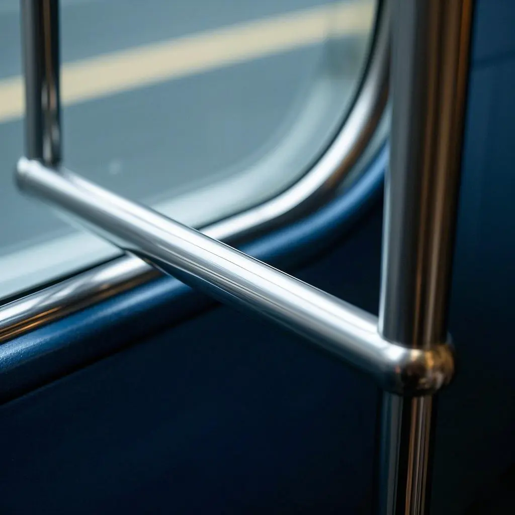 ທໍ່ສະແຕນເລດ Handrail ພາຍໃນຍານພາຫະນະ ທໍ່ສະແຕນເລດ Handrail ພາຍໃນຍານພາຫະນະ